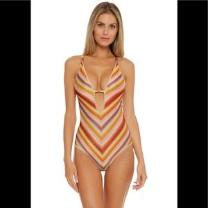 BECCA - Elizabeth Plunge One Piece Swimsuit